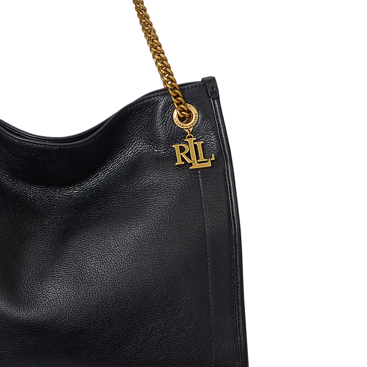 LRL Pebbled Leather Large Bradley Tote Bag/Torba 431969352002