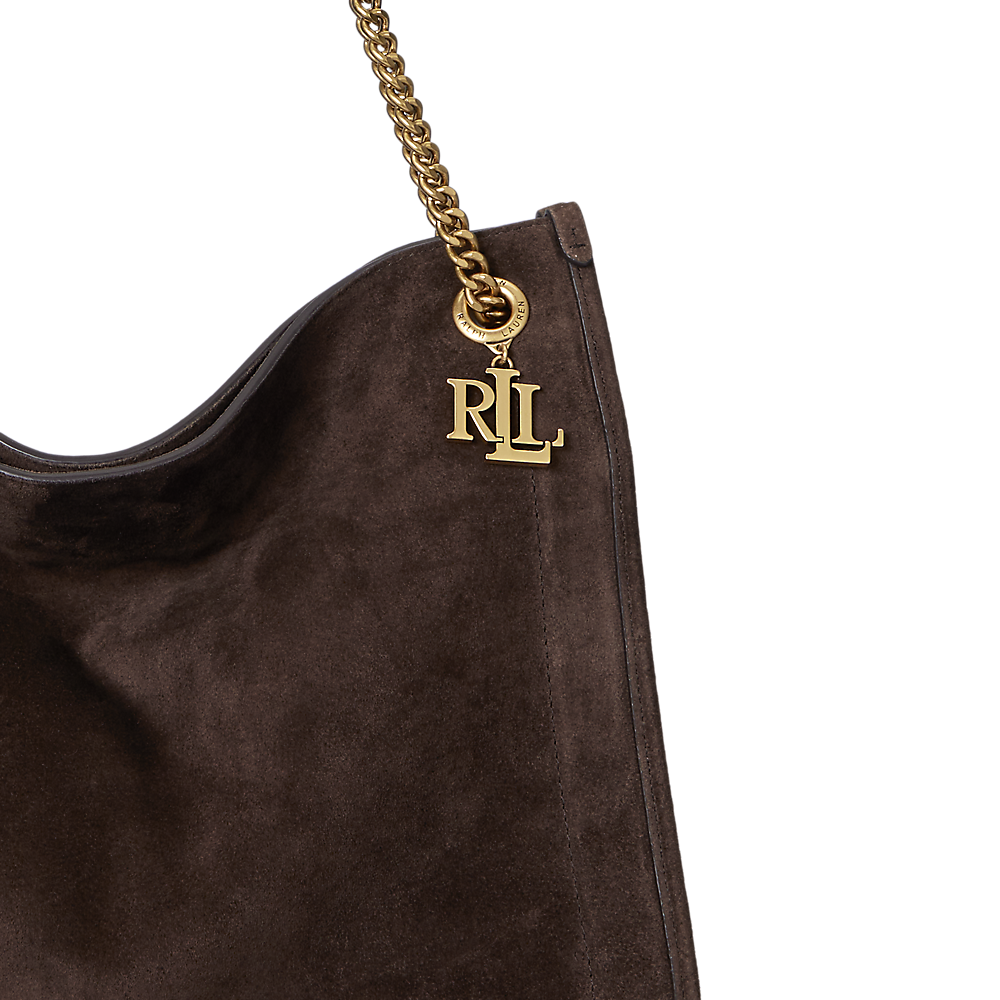 LRL Suede Large Bradley Shopper Tote Bag/ Torba 431969418002