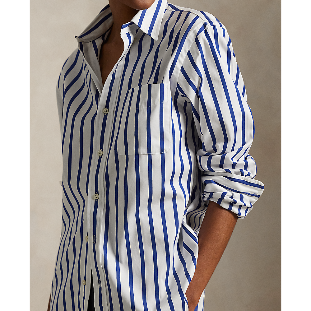 PRL Classic Fit Striped Poplin Shirt/ Unisex Košulja 710966417001