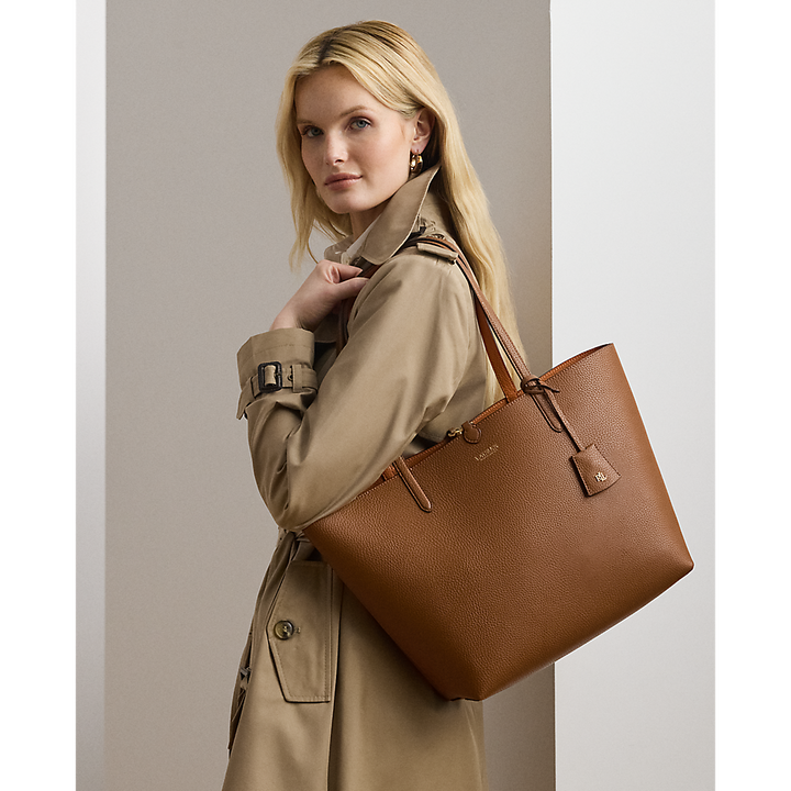 LRL Faux-Leather Reversible Tote Bag/Torba 431795329002