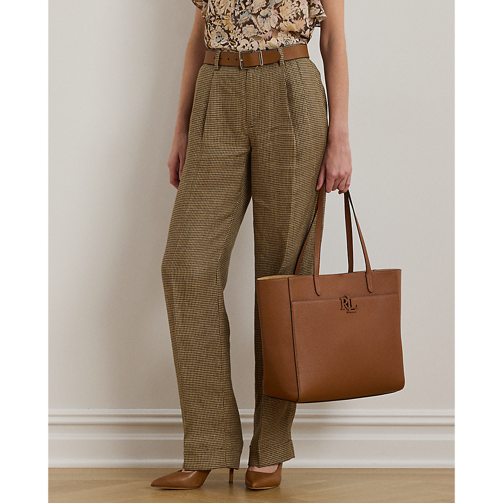 LRL Pebbled Leather Large Cameryn Tote Bag/Torba 431960183001