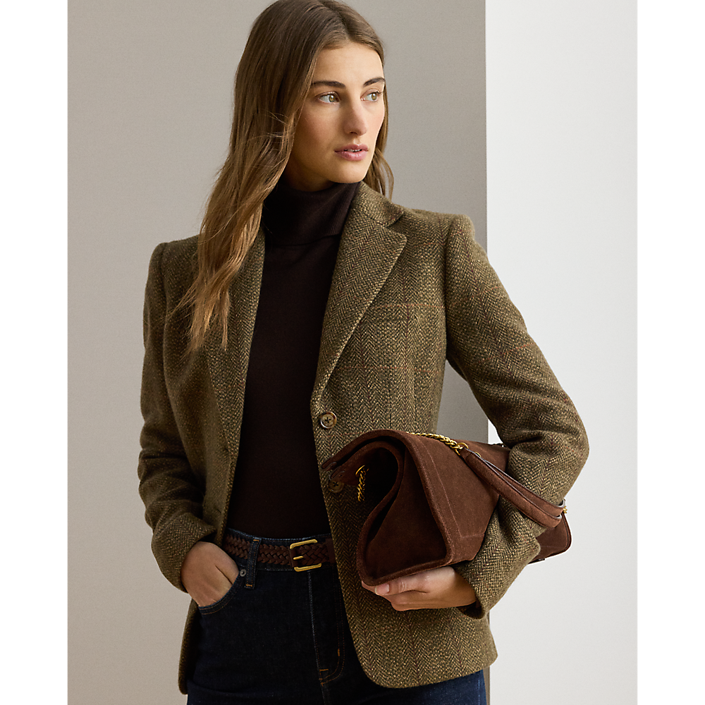 LRL Suede Large Bradley Shopper Tote Bag/ Torba 431969418002