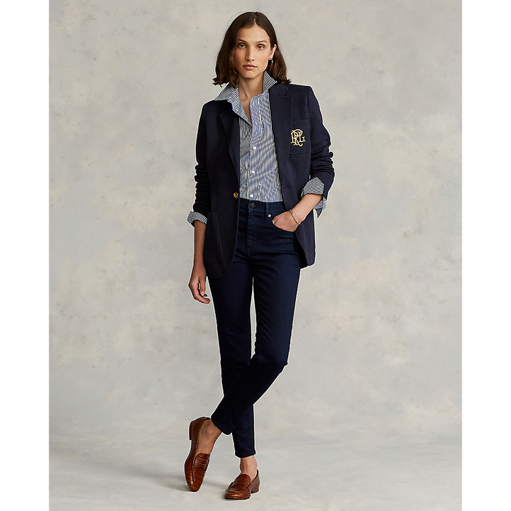 PRL Double-Knit Jacquard Blazer/Sako 211795348002