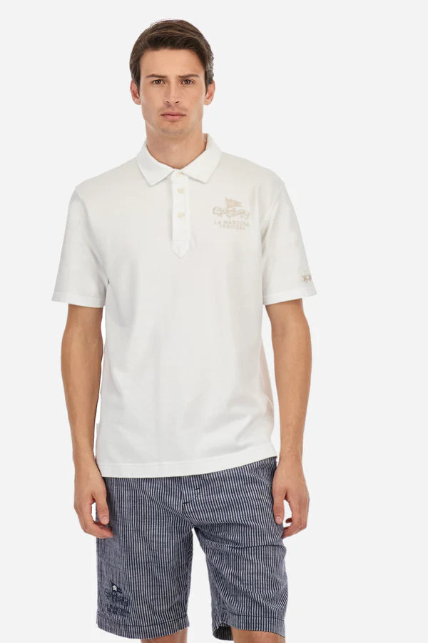 La Martina Polo S/S Terrycloth /Polo majica MAP007-JS392