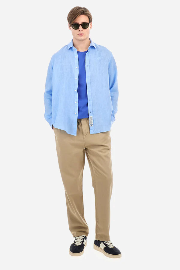 La Martina Shirt Linen /Košulja MAC007-TL144