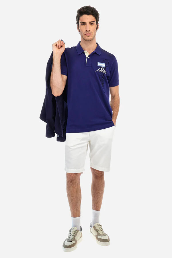 La Martina Bermuda Cotton Linen  /Bermude MAB004-TL147