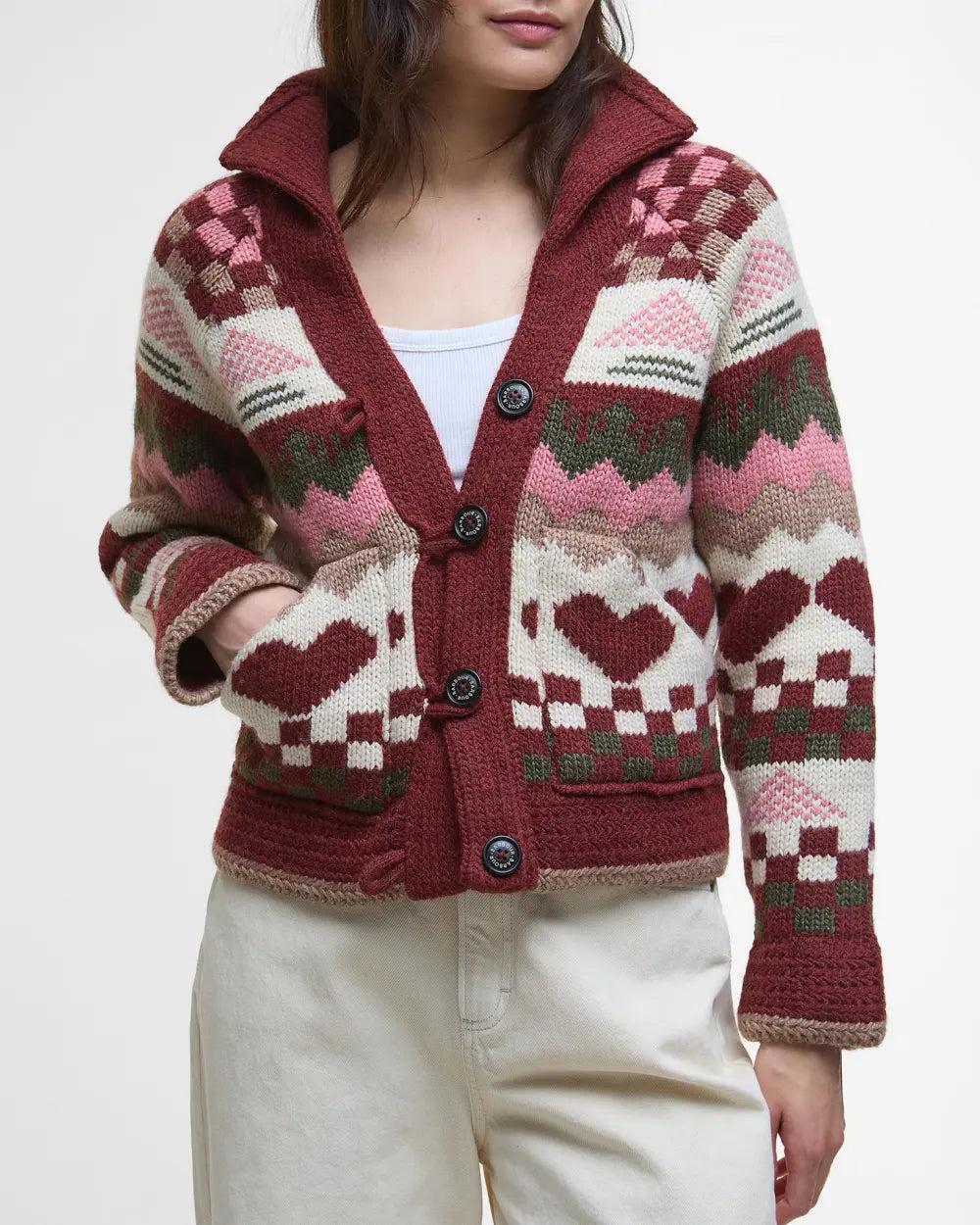 Barbour Ruby Cardigan/Pulover LKN1695