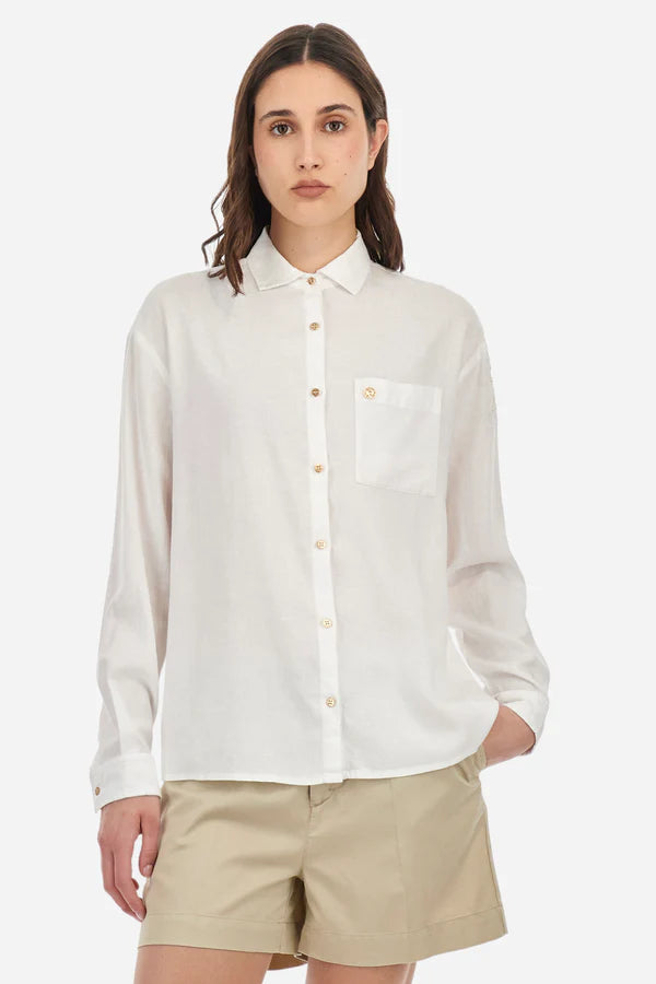 La Martina Shirt L/S Viscose Linen /Košulja WAC600-TL336