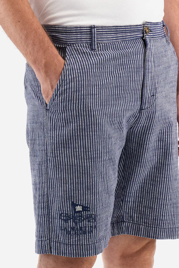 La Martina Bermuda Linen Cotton /Bermude MAB005-CV049
