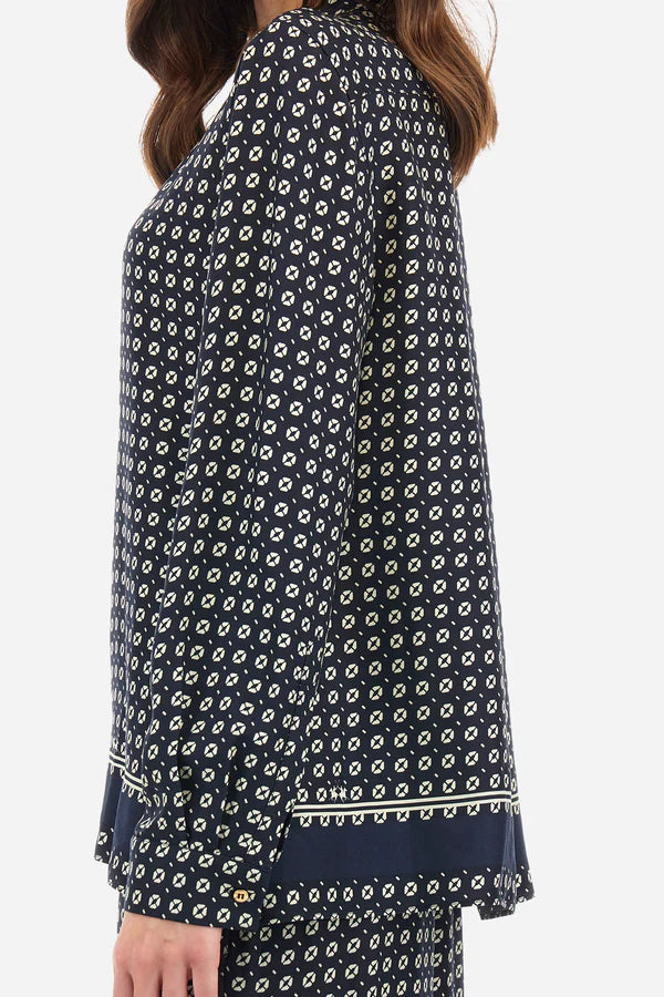 La Martina Shirt L/S Printed Viscos/Košulja WAC002-TW541