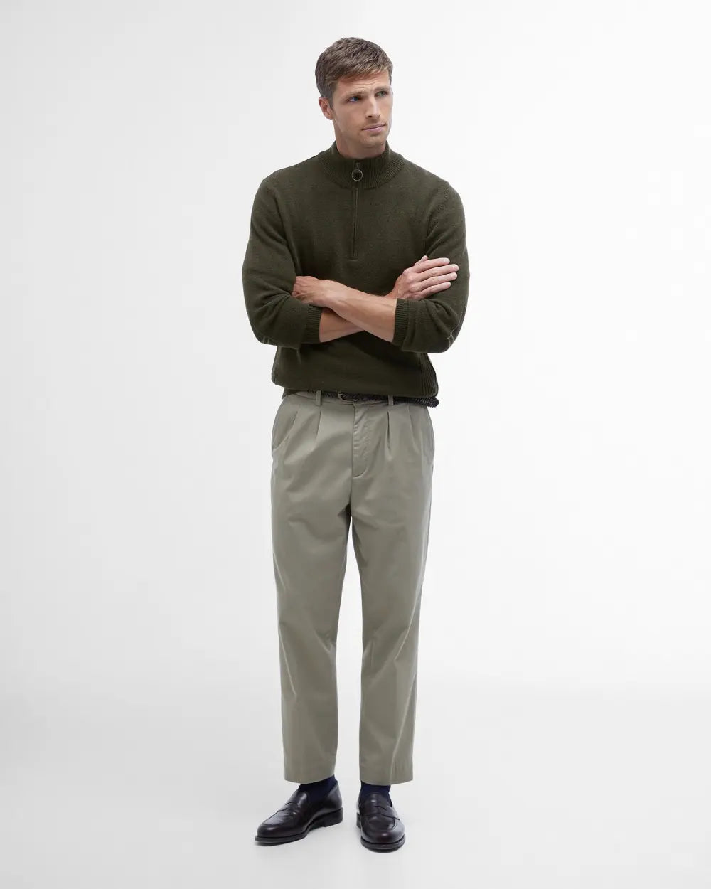 Barbour Holden Half Jumper/Pulover MKN0837