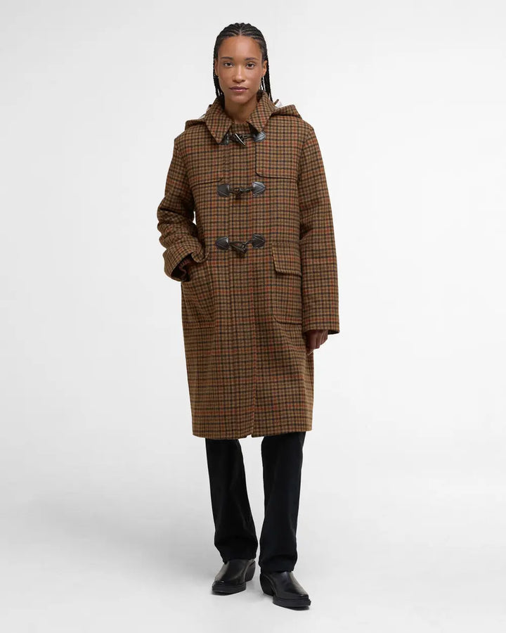 Barbour Melody Check Coat/Kaput LWO0250