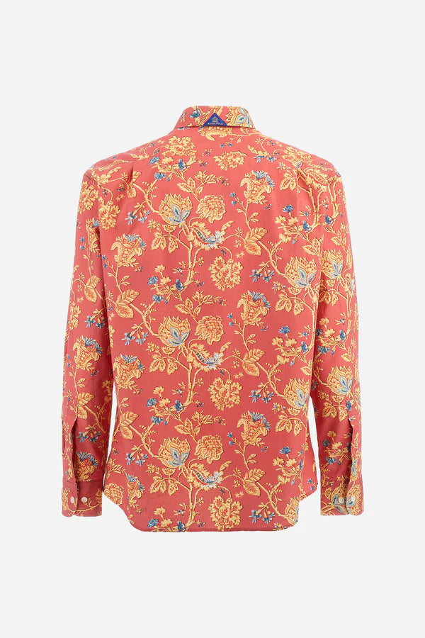 La Martina Shirt Printed Popeline /Košulja MACE01-PP717