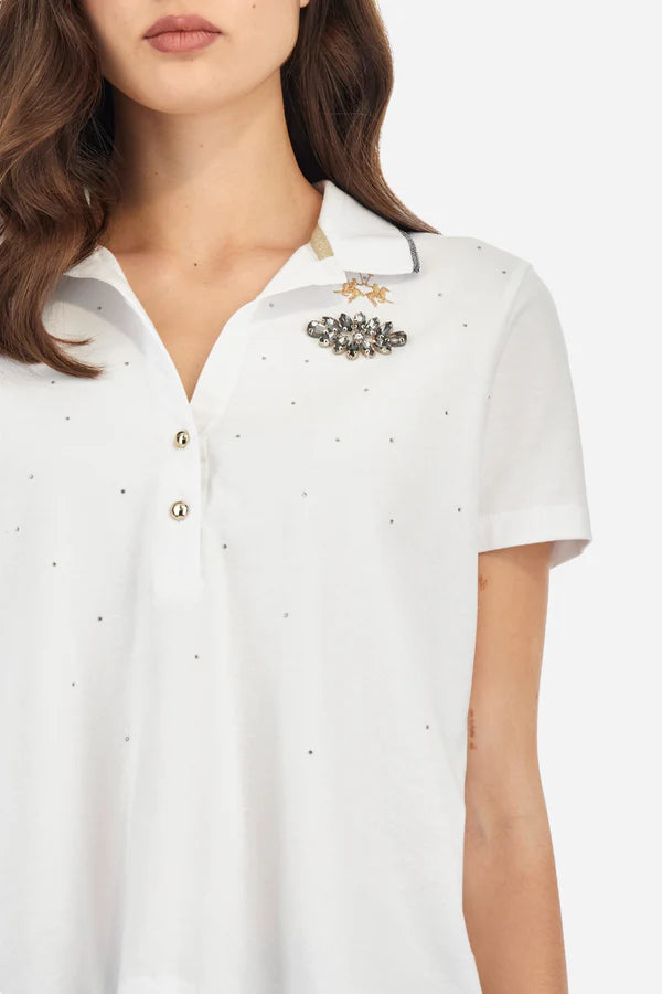 La Martina Polo S/S Piquet Stretch /Polo majica WAPE60-PK001