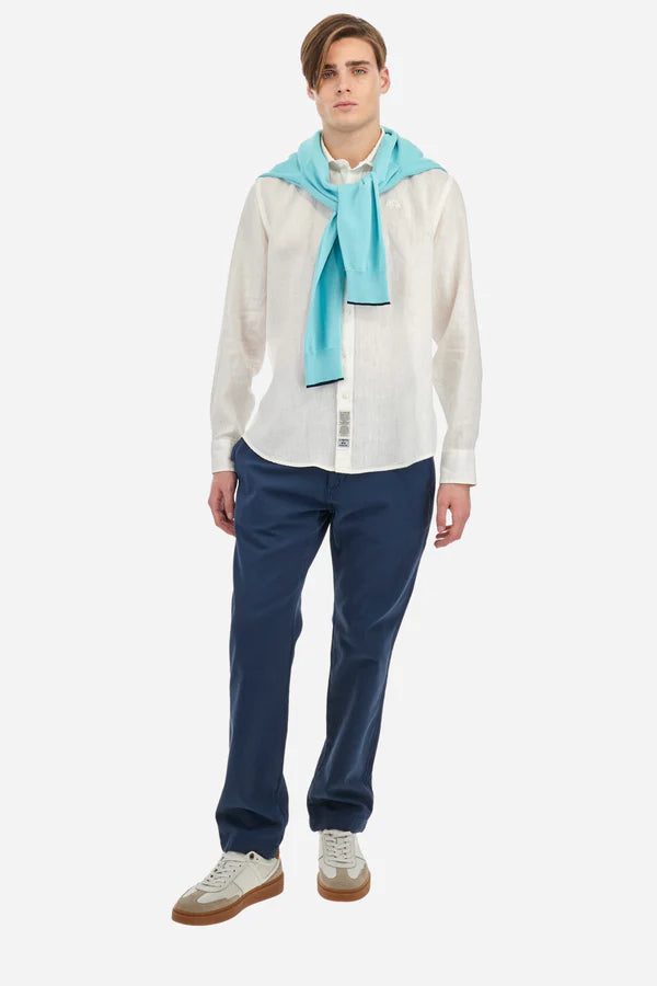 La Martina Shirt Linen /Košulja MAC007-TL144