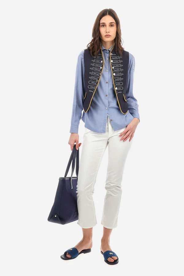 La Martina Shirt L/S Viscose Linen /Košulja WAC600-TL336