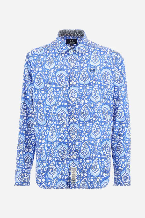 La Martina Shirt Light Popeline /Košulja MAC003-PP719