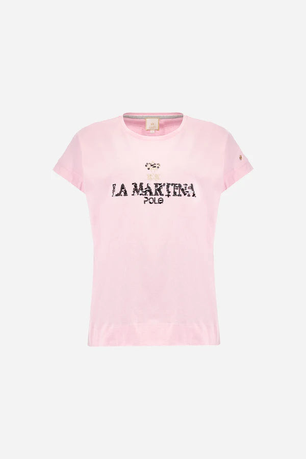 La Martina T-Shirt S/S Jersey /Majica WAR300-JS206