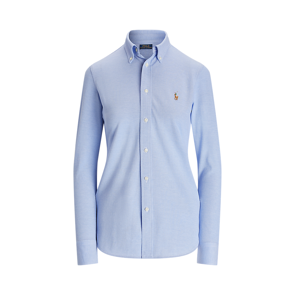 PRL Slim Fit Knit Cotton Oxford Shirt/Košulja 211664427001