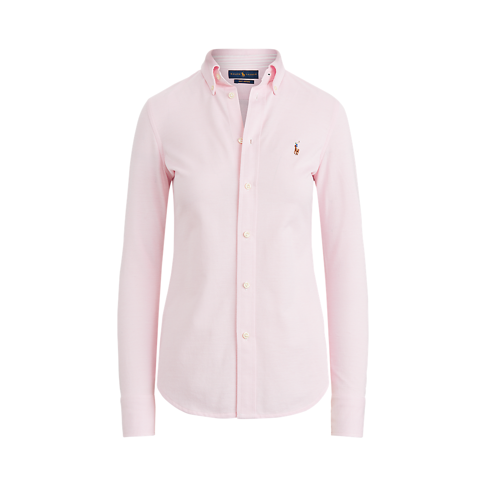 PRL Slim Fit Knit Cotton Oxford Shirt/Košulja 211664427002