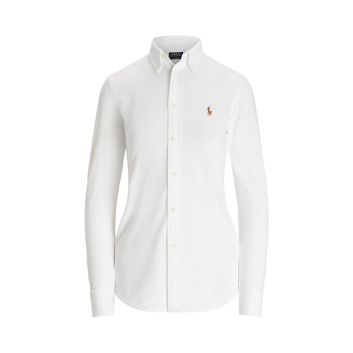 PRL Slim Fit Knit Cotton Oxford Shirt/Košulja 211664427003