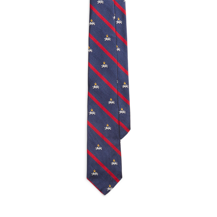 PRL Silk Repp Club Tie/Kravata  712880955002
