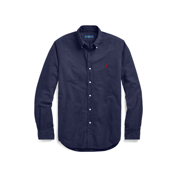 PRL Slim Fit Garment-Dyed Oxford Shirt/Košulja 710723610003