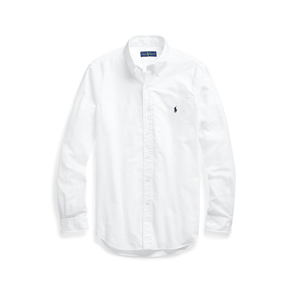 PRL Slim Fit Garment-Dyed Oxford Shirt/Košulja 710736557002