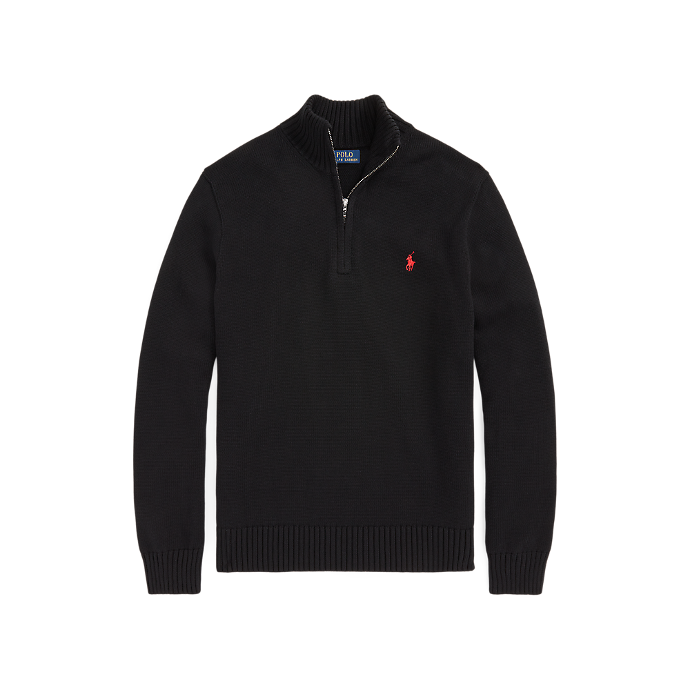 PRL Cotton Quarter-Zip Jumper/Pulover 710859939003