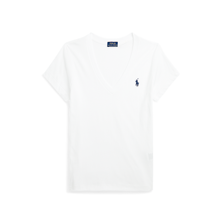 PRL Cotton Jersey V-Neck T-Shirt/Majica 211902403001