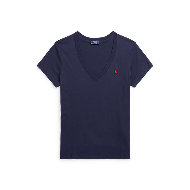 PRL Cotton Jersey V-Neck T-Shirt/Majica 211902403002