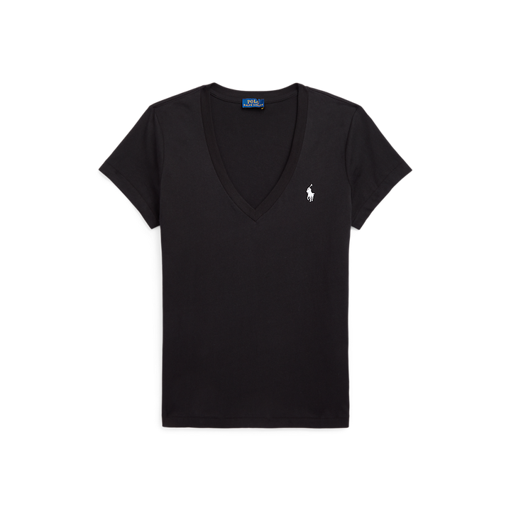 PRL Cotton Jersey V-Neck T-Shirt/Majica 211902403003
