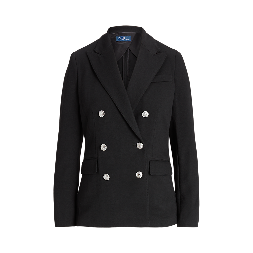 PRL Double-Breasted Knit Blazer/Sako 211910134002