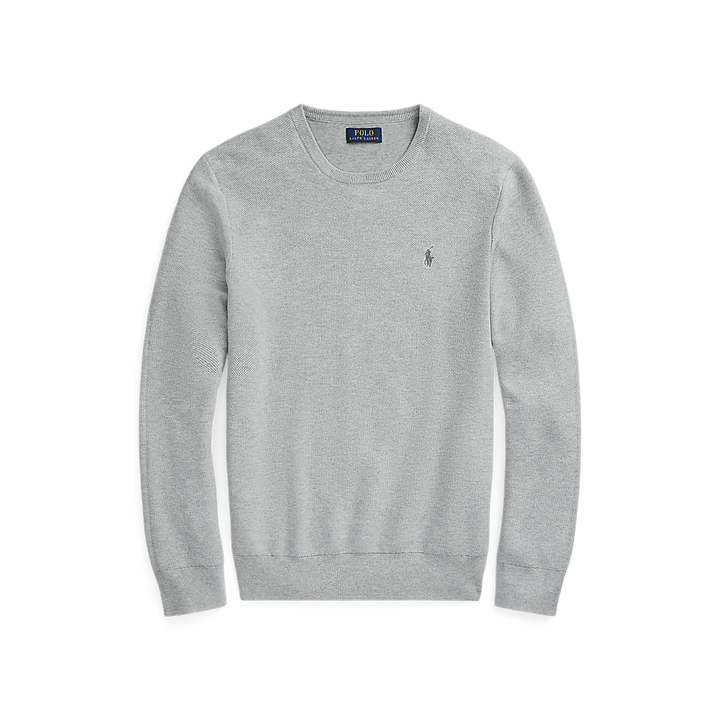 PRL Mesh-Knit Cotton Crewneck Jumper/Pulover 710918163002
