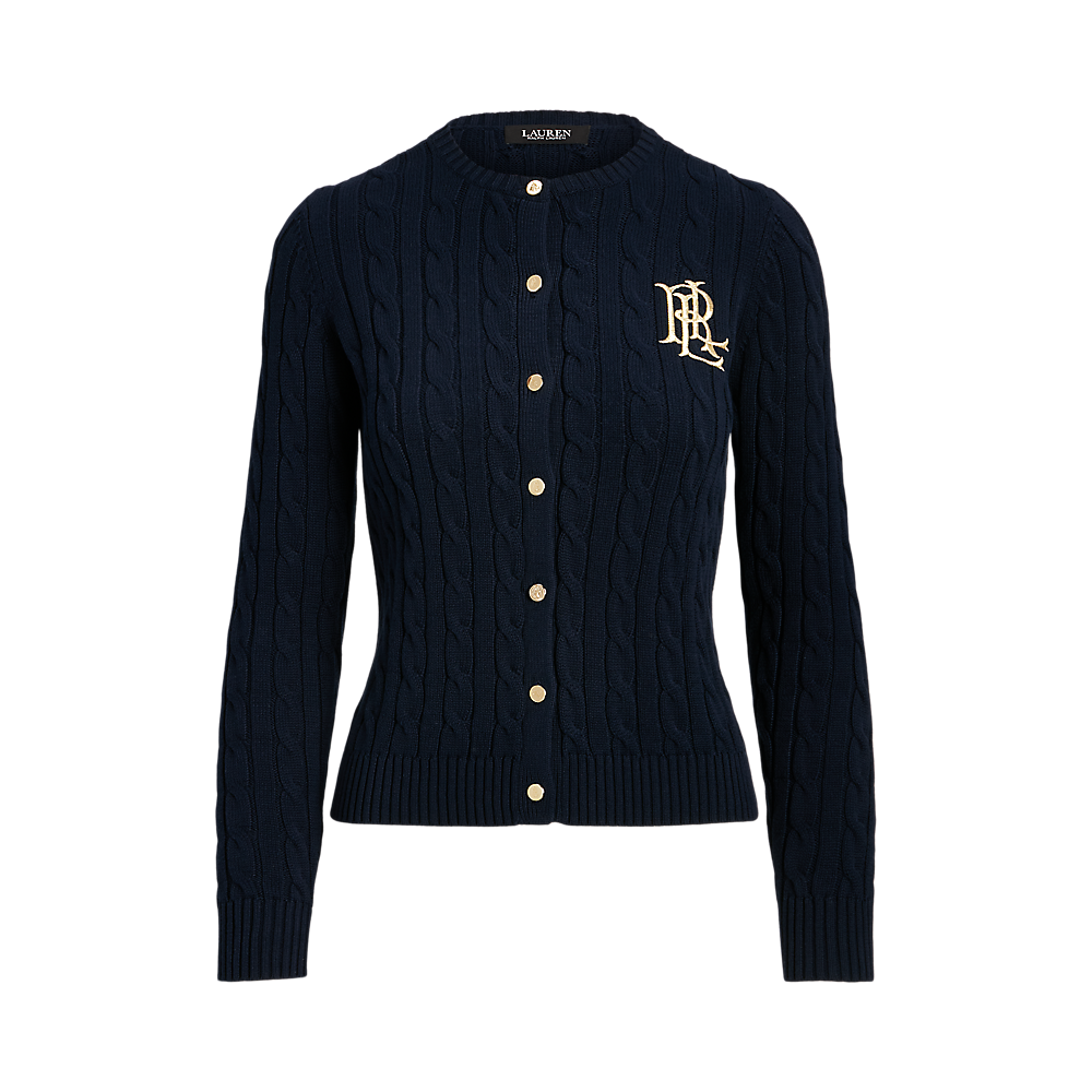 LRL Cable-Knit Cotton Cardigan/Pulover 200932225002