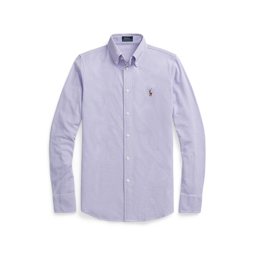 PRL Slim Fit Knit Cotton Oxford Shirt/Košulja 211924258001