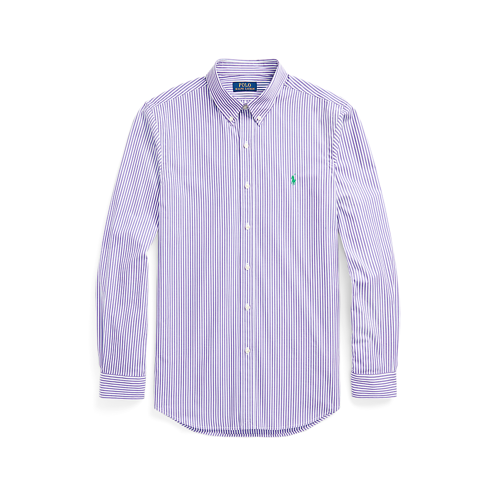 PRL Custom Fit Striped Stretch Poplin Shirt/Košulja 710929346003