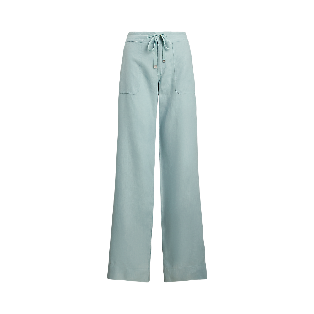 LRL Linen Wide-Leg Trouser/Hlače 200735136021
