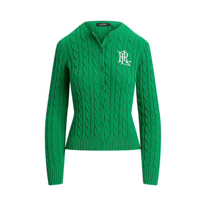 LRL Cable-Knit Cotton Cardigan/Pulover 200932225013