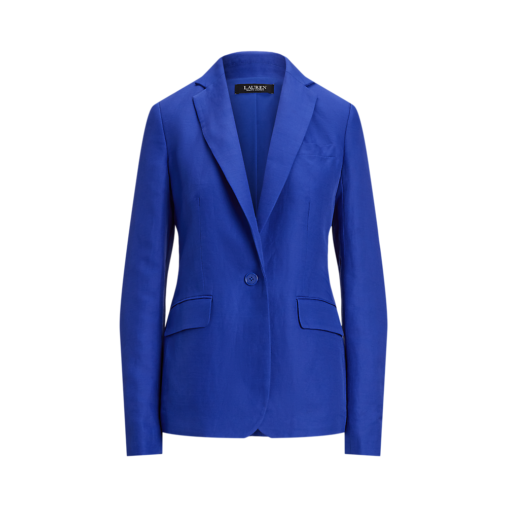 LRL Linen-Blend Twill Blazer/Sako 200957331001