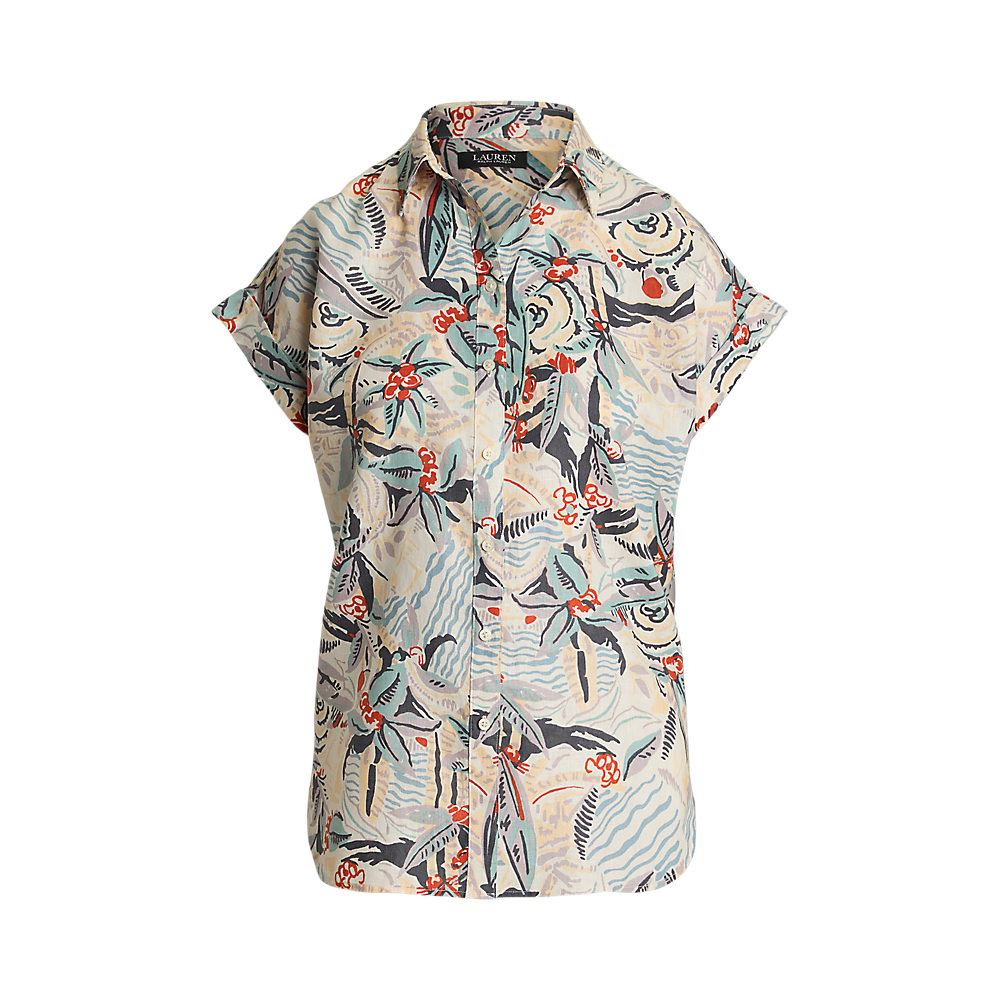 LRL Relaxed Fit Print Short-Sleeve Shirt/Košulja 200963699001