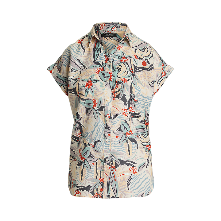 LRL Relaxed Fit Print Short-Sleeve Shirt/Košulja 200963699001