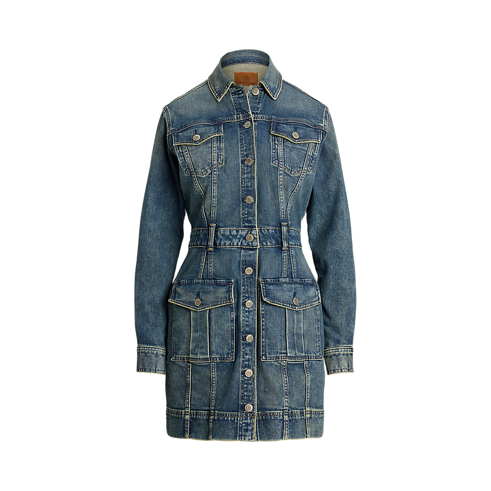 LRL Denim Trucker Shirtdress/Haljina 200971264001