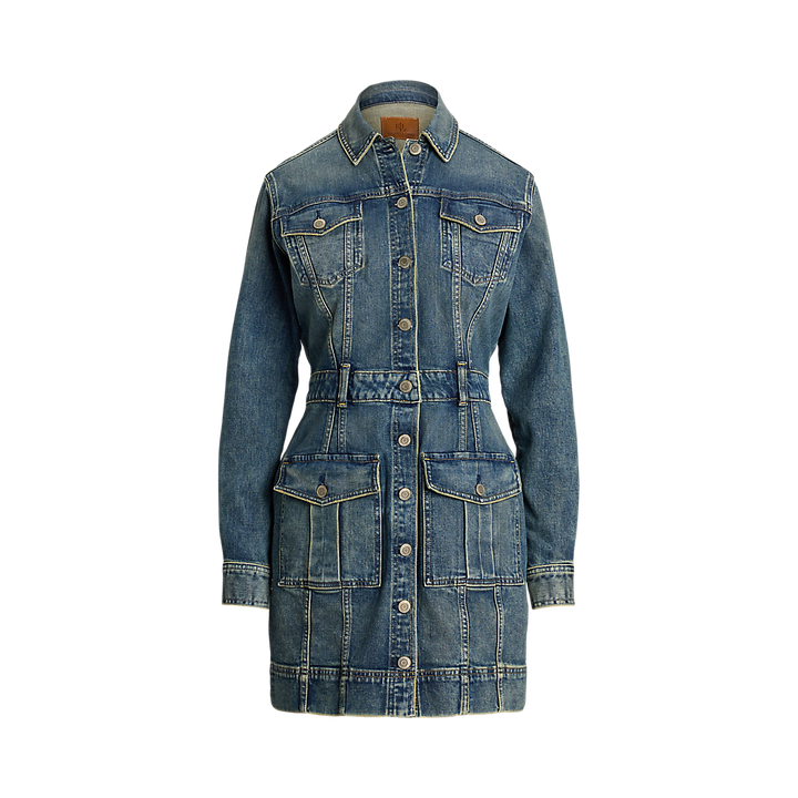 LRL Denim Trucker Shirtdress/Haljina 200971264001