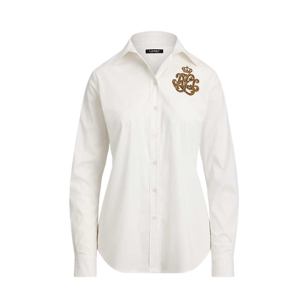 LRL Classic Fit Logo Cotton-Blend Shirt/Košulja 200979990002