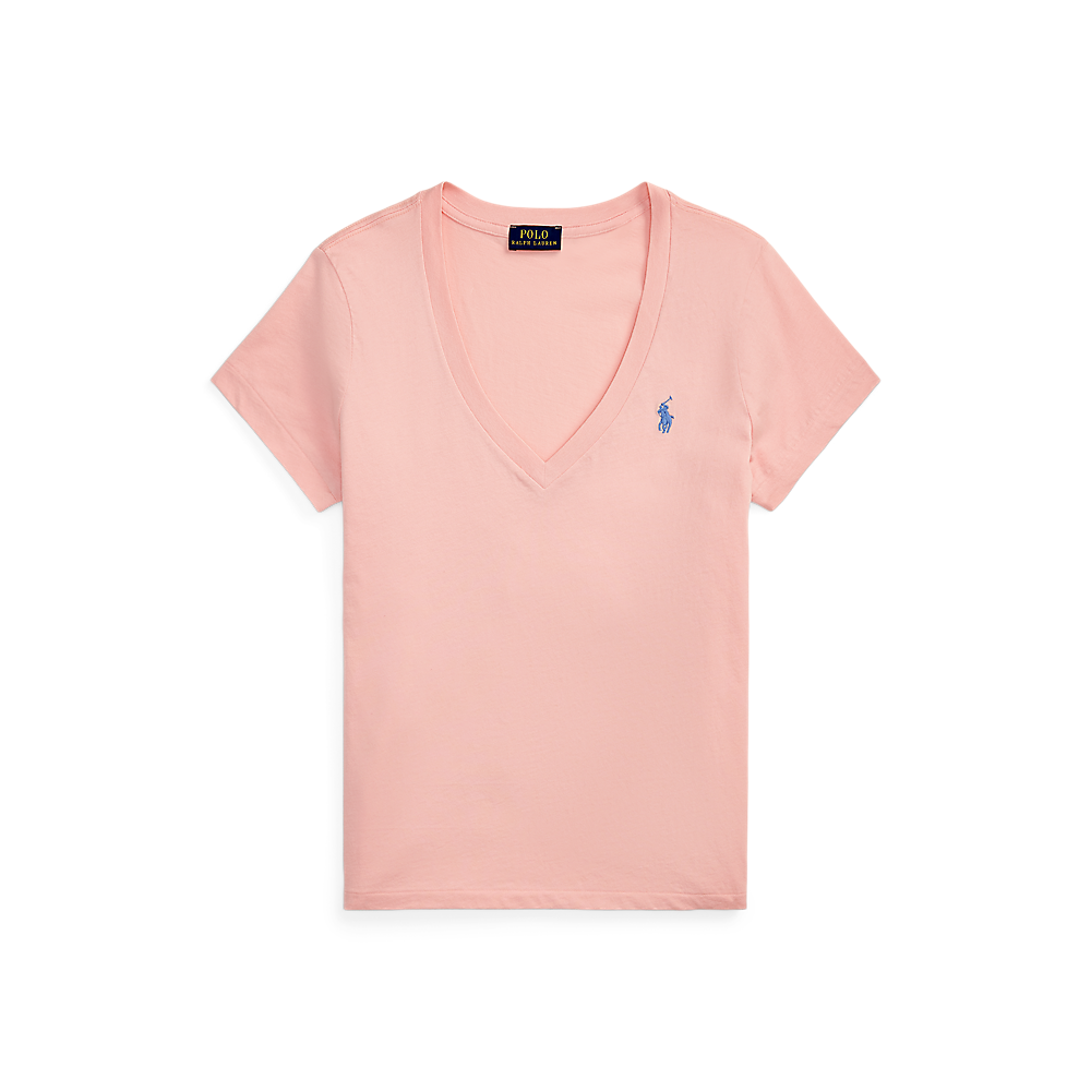 PRL Cotton Jersey V-Neck T-Shirt/Majica 211902403008