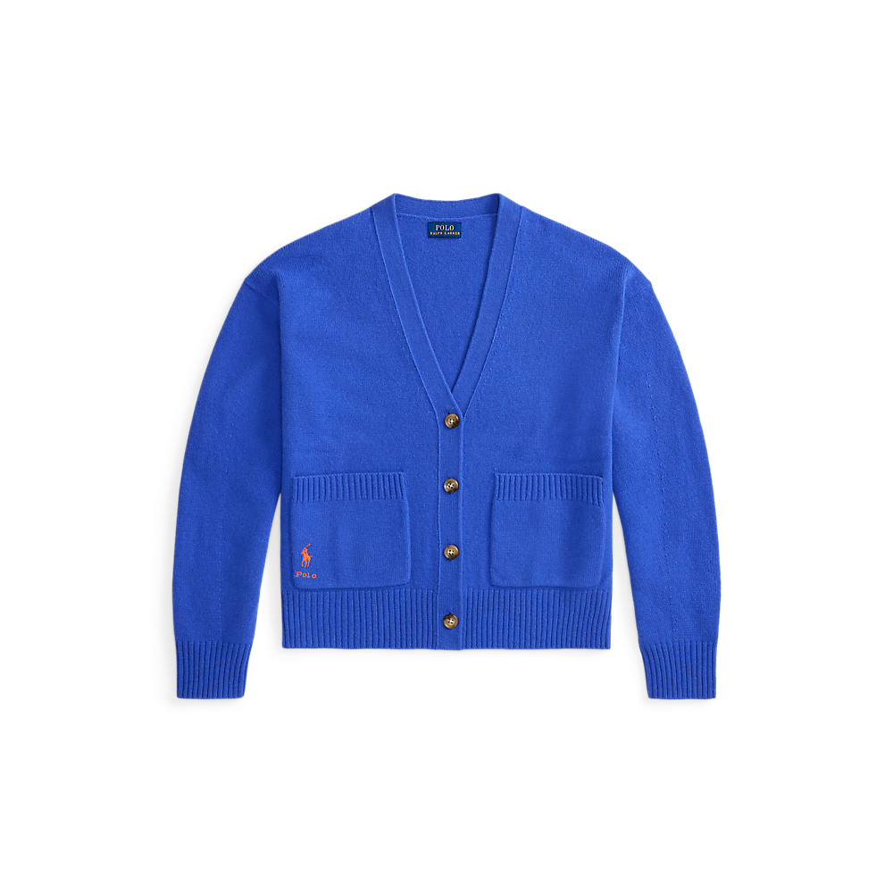 PRL Wool-Blend V-Neck Cardigan/Pulover 211914536012