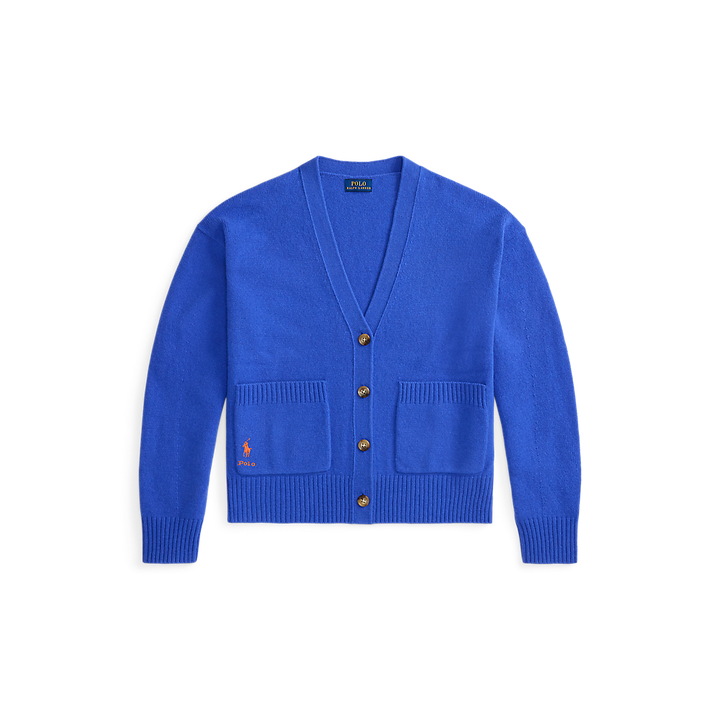 PRL Wool-Blend V-Neck Cardigan/Pulover 211914536012