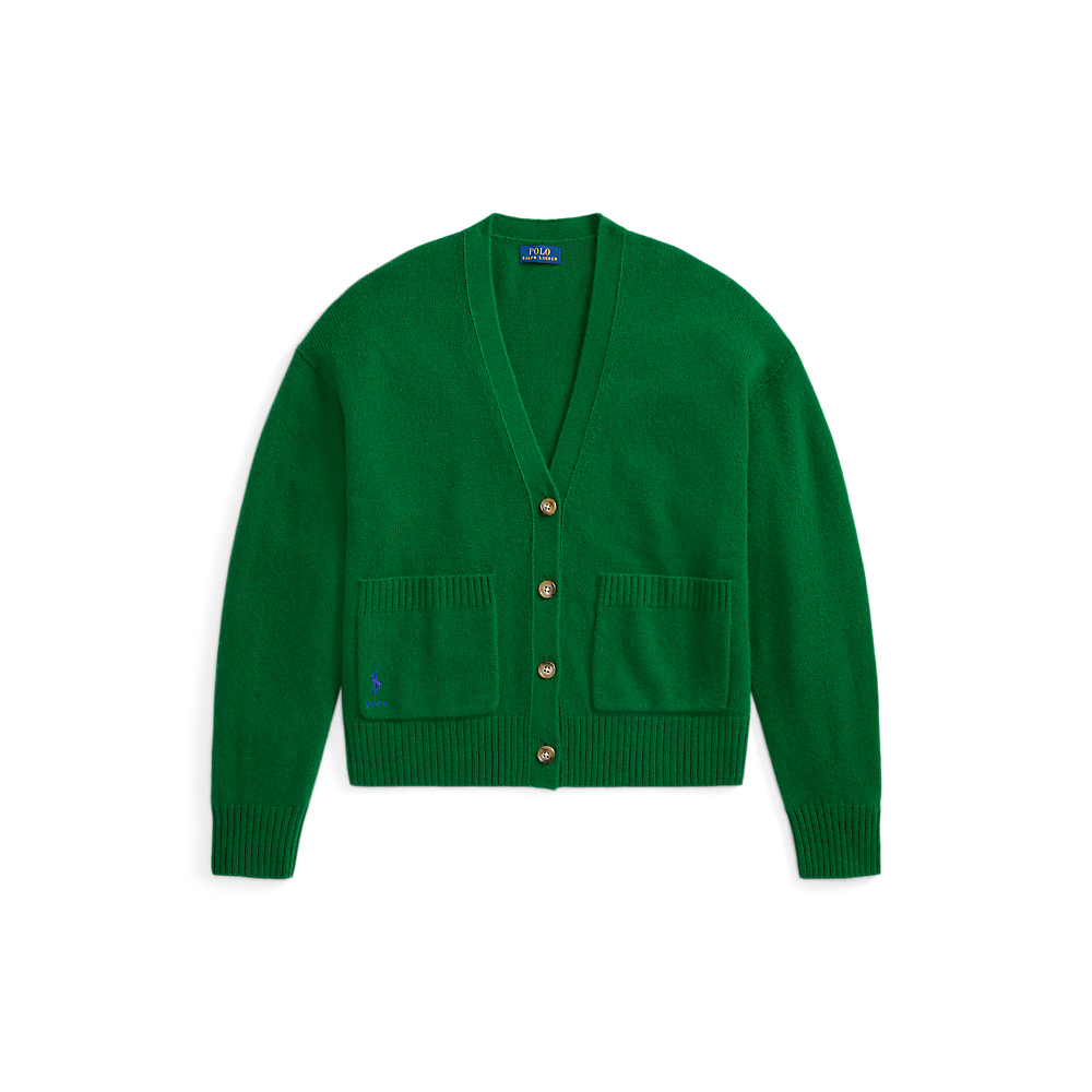 PRL Wool-Blend V-Neck Cardigan/Pulover 211914536013