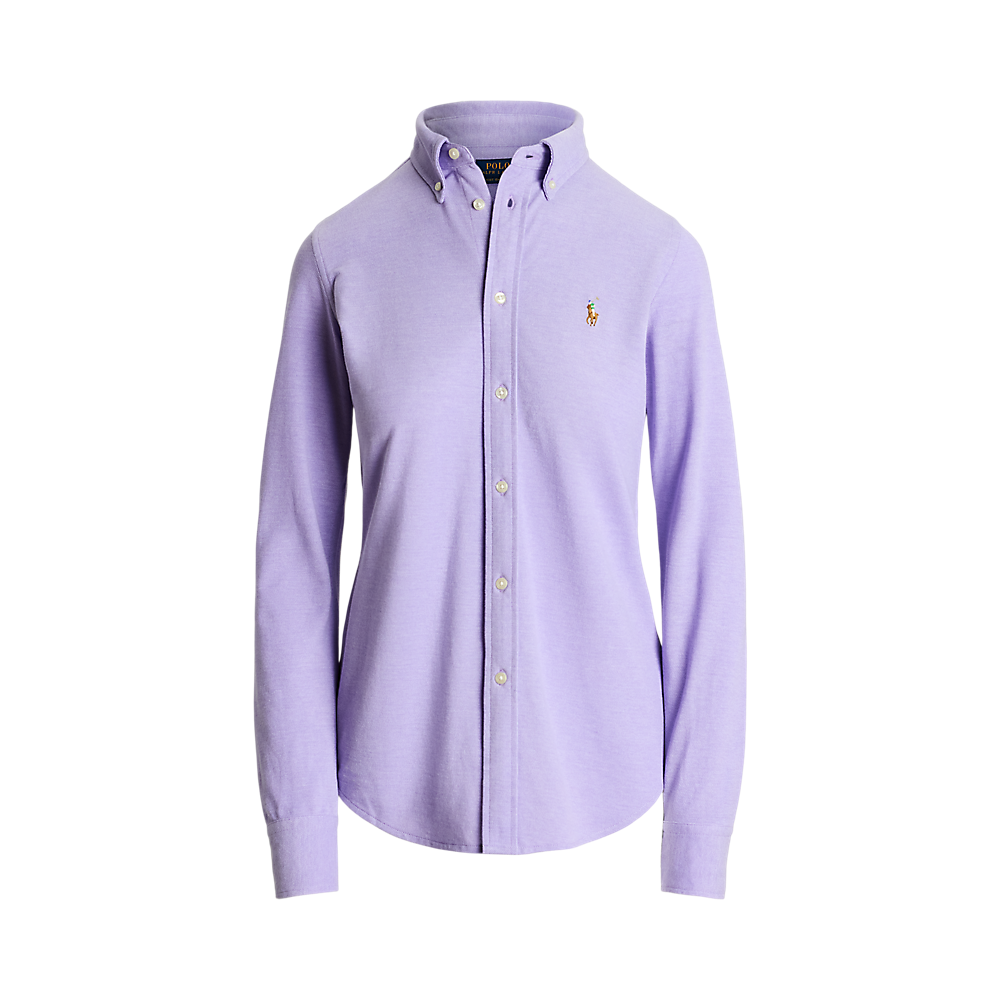PRL Slim Fit Knit Cotton Oxford Shirt/Košulja 211924258010